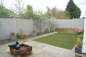 Rear Garden- click for photo gallery
